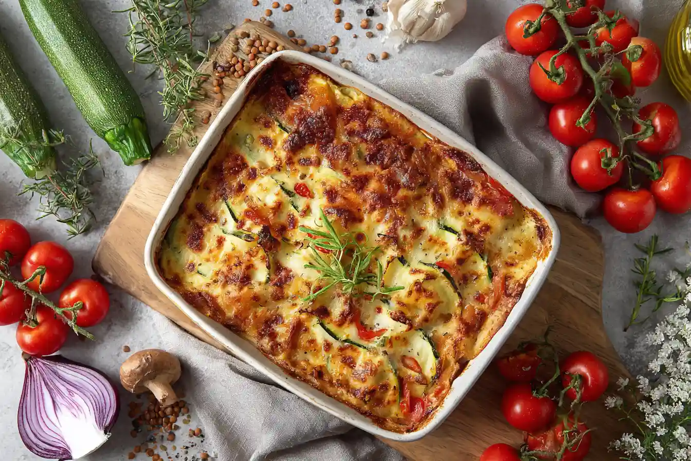 Zucchini Lasagne Low Carb
