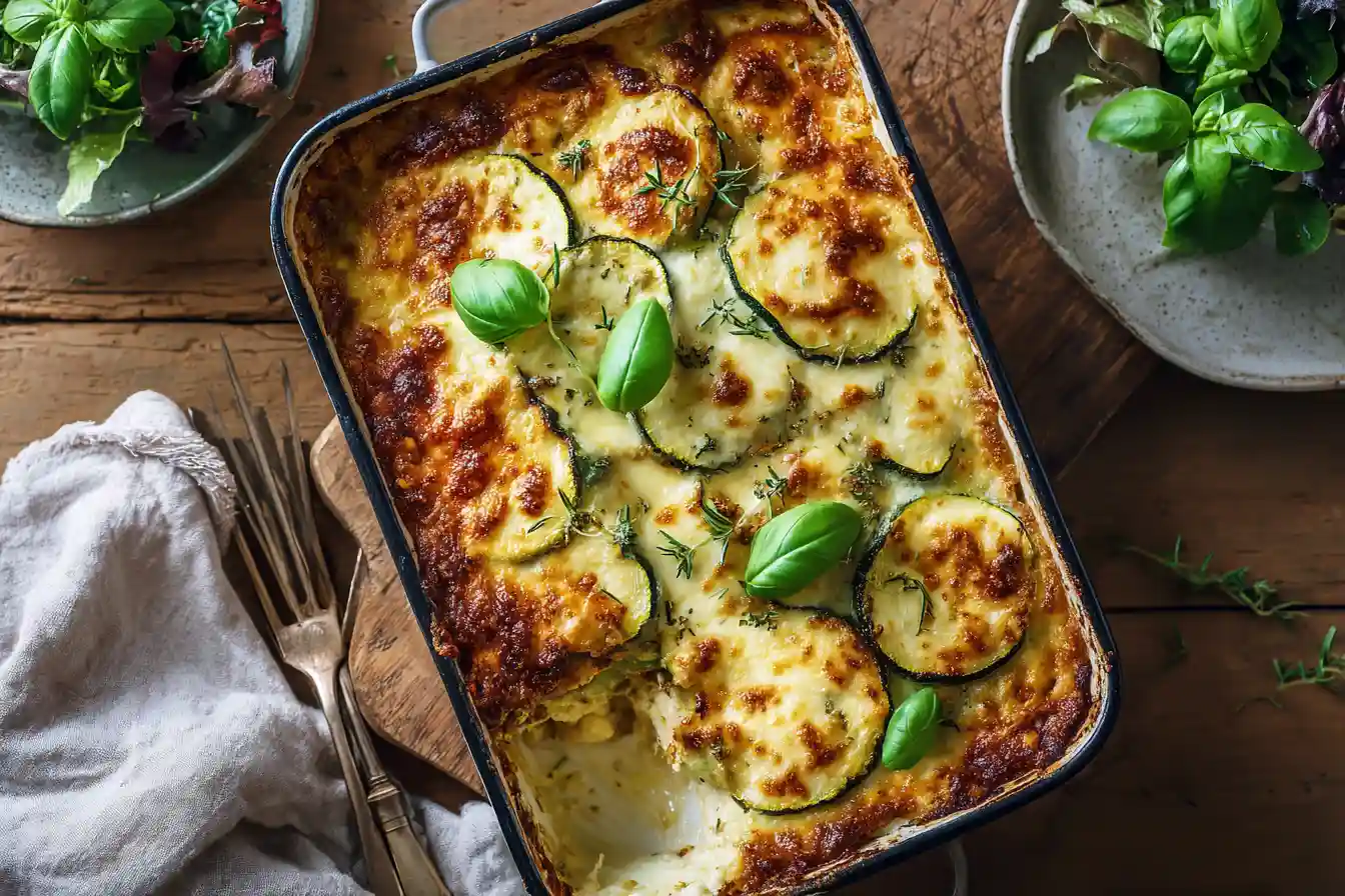 Zucchini Lasagne Low Carb