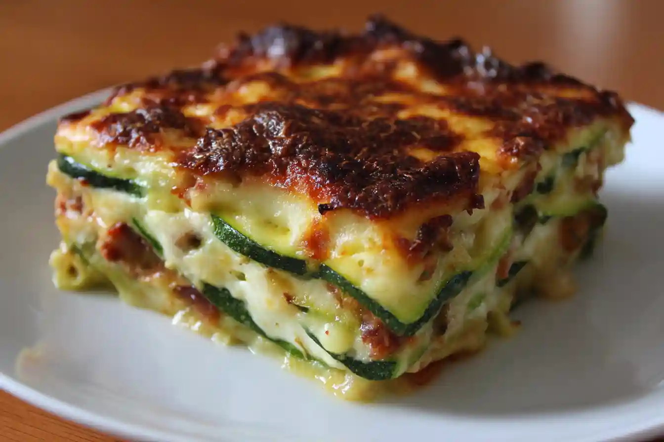 Zucchini Lasagne Low Carb