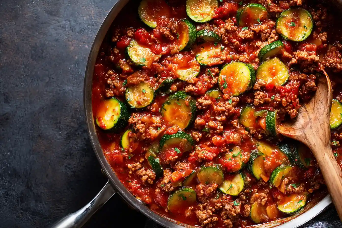 Zucchini Lasagne Low Carb