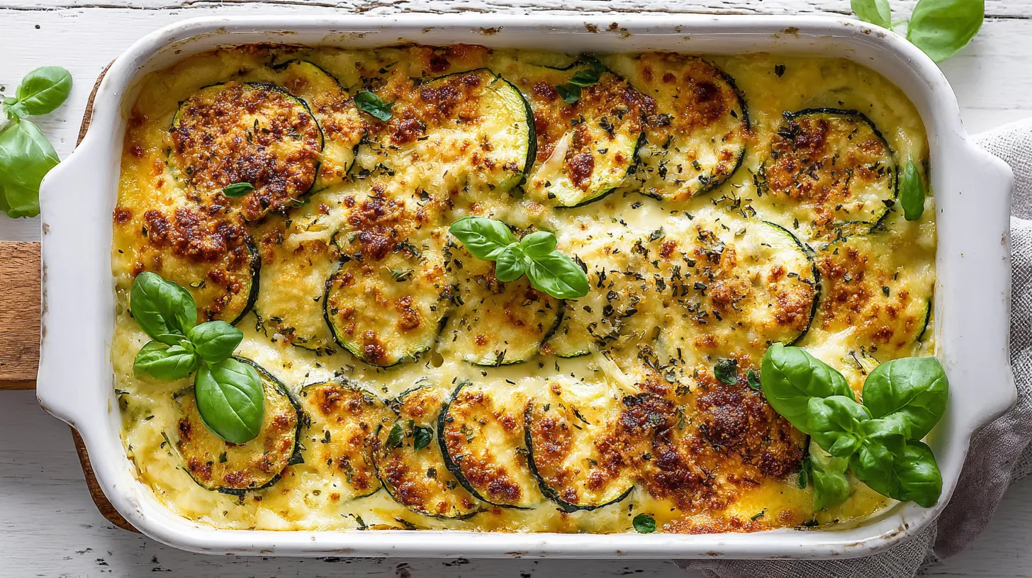 Zucchini Lasagne Low Carb