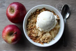 Apple Crumble Rezept Vegan