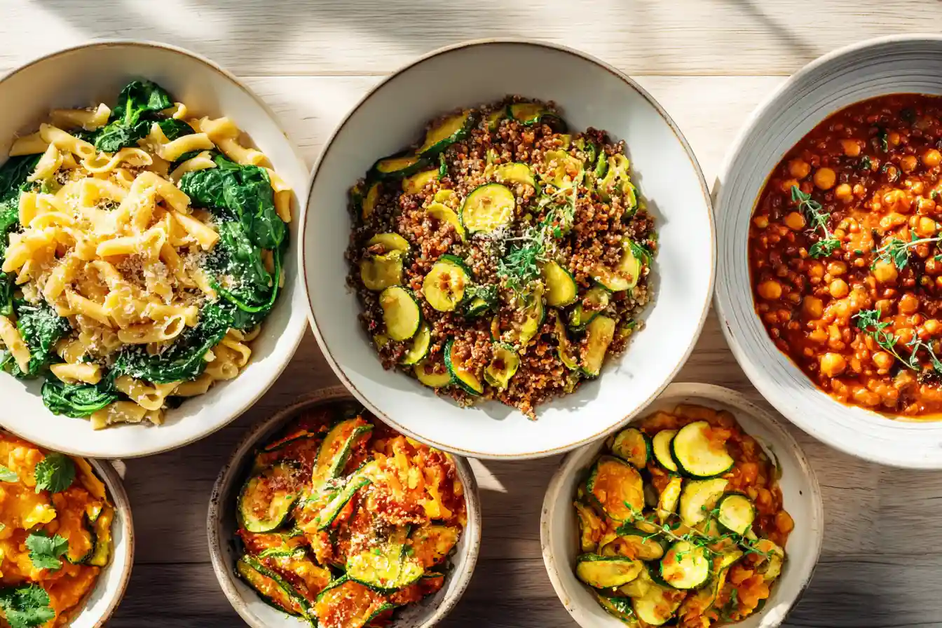 Rezepte für veganes Abendessen