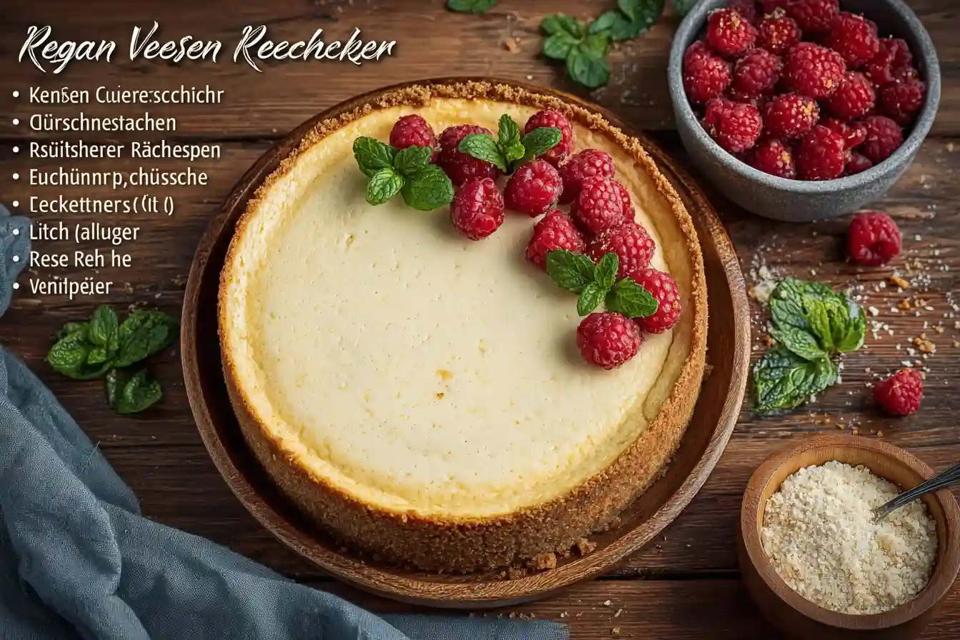 Veganer Käsekuchen Rezept