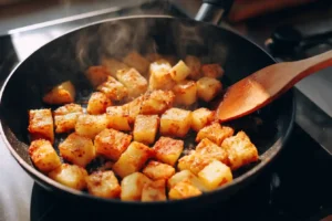 gesunde vegetarische Kartoffelgerichte