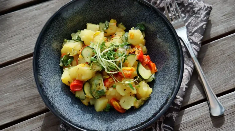 gesunde vegetarische Kartoffelgerichte