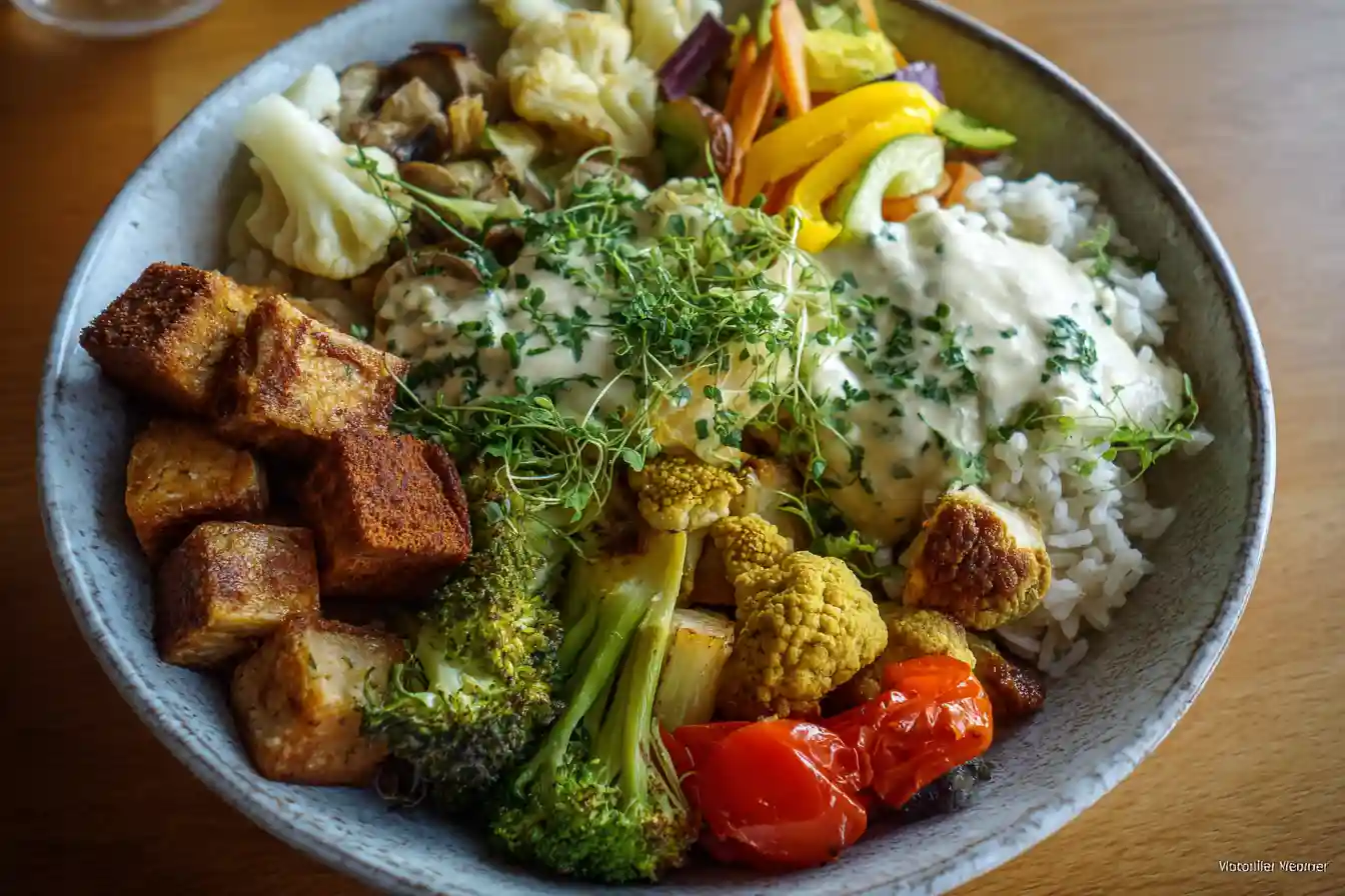 Rezepte für veganes Abendessen
