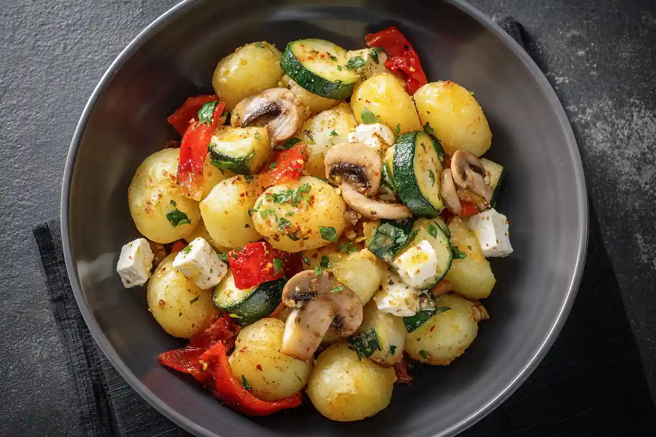gesunde vegetarische Kartoffelgerichte