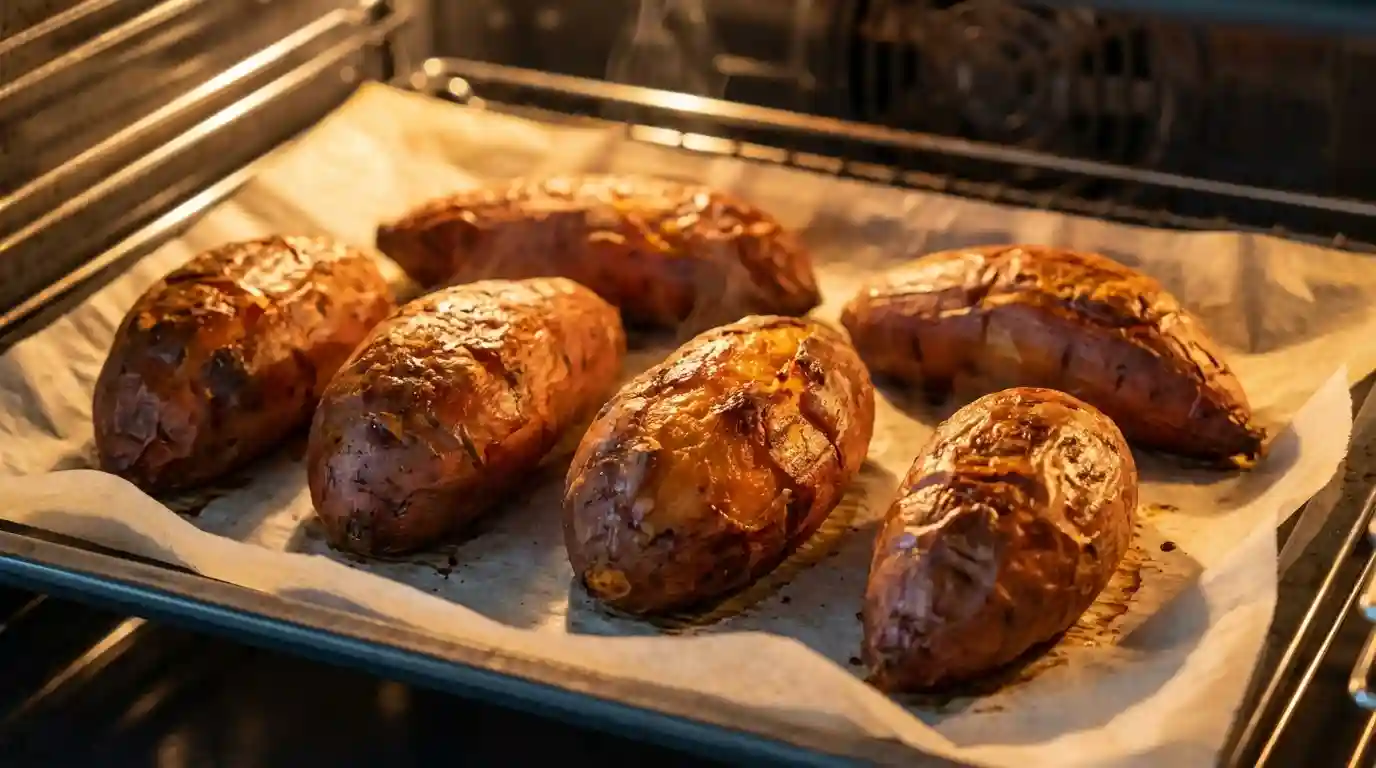 Süßkartoffel im Ofen