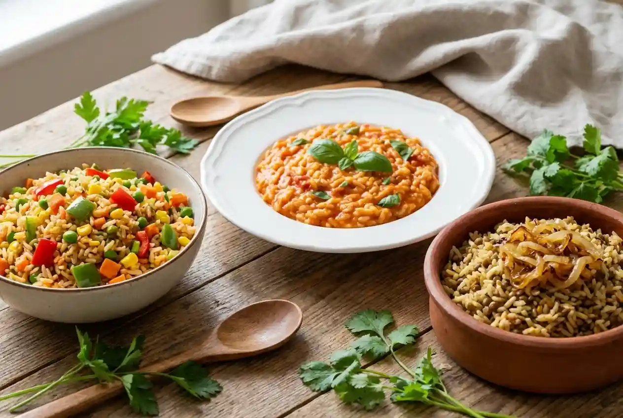 Reis Rezepte vegan