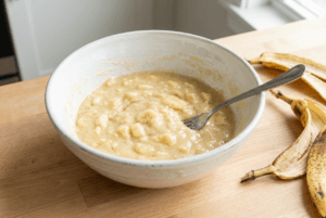 Schritt 2. Bananen zerdrücken