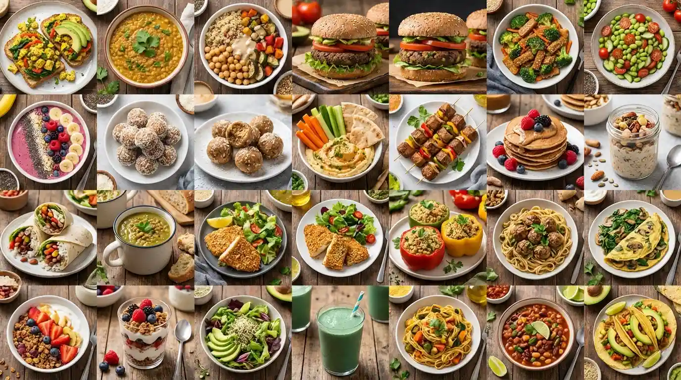 vegane high protein Rezepte