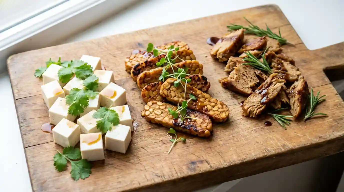 Tofu vs. Tempeh vs. Seitan – Der große Vergleic