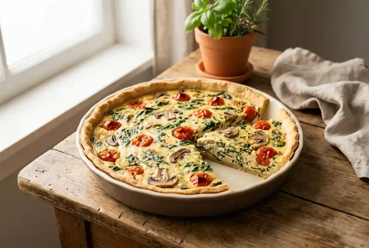 Vegane Quiche Rezep