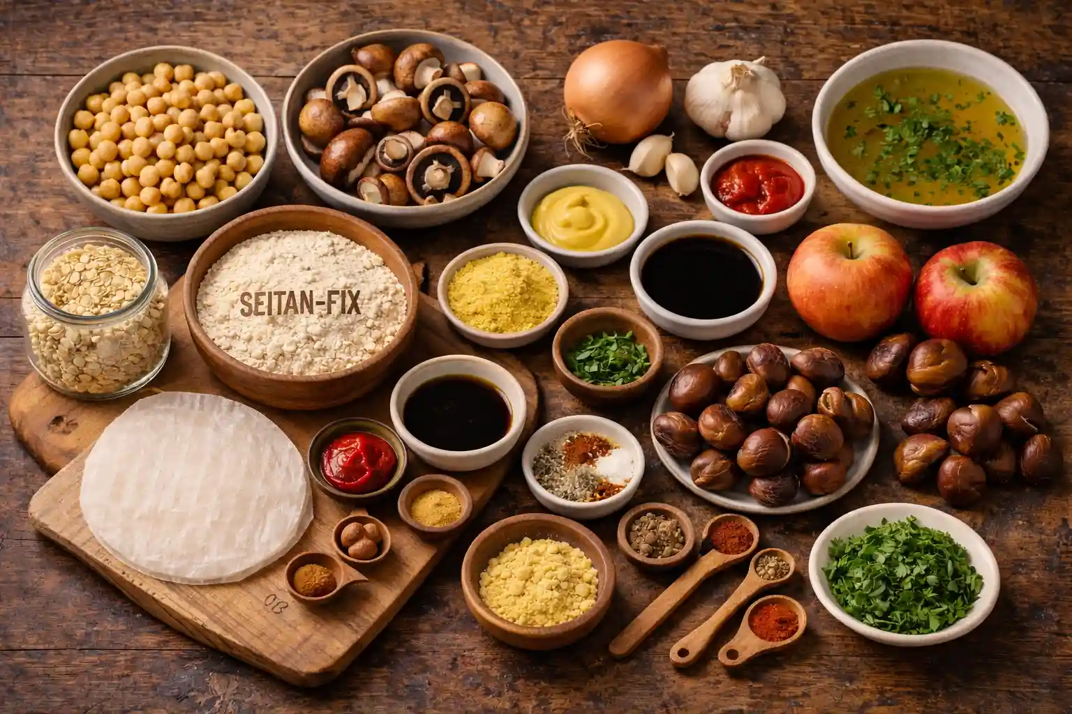Vegane Gans Rezept mit knuspriger Hau